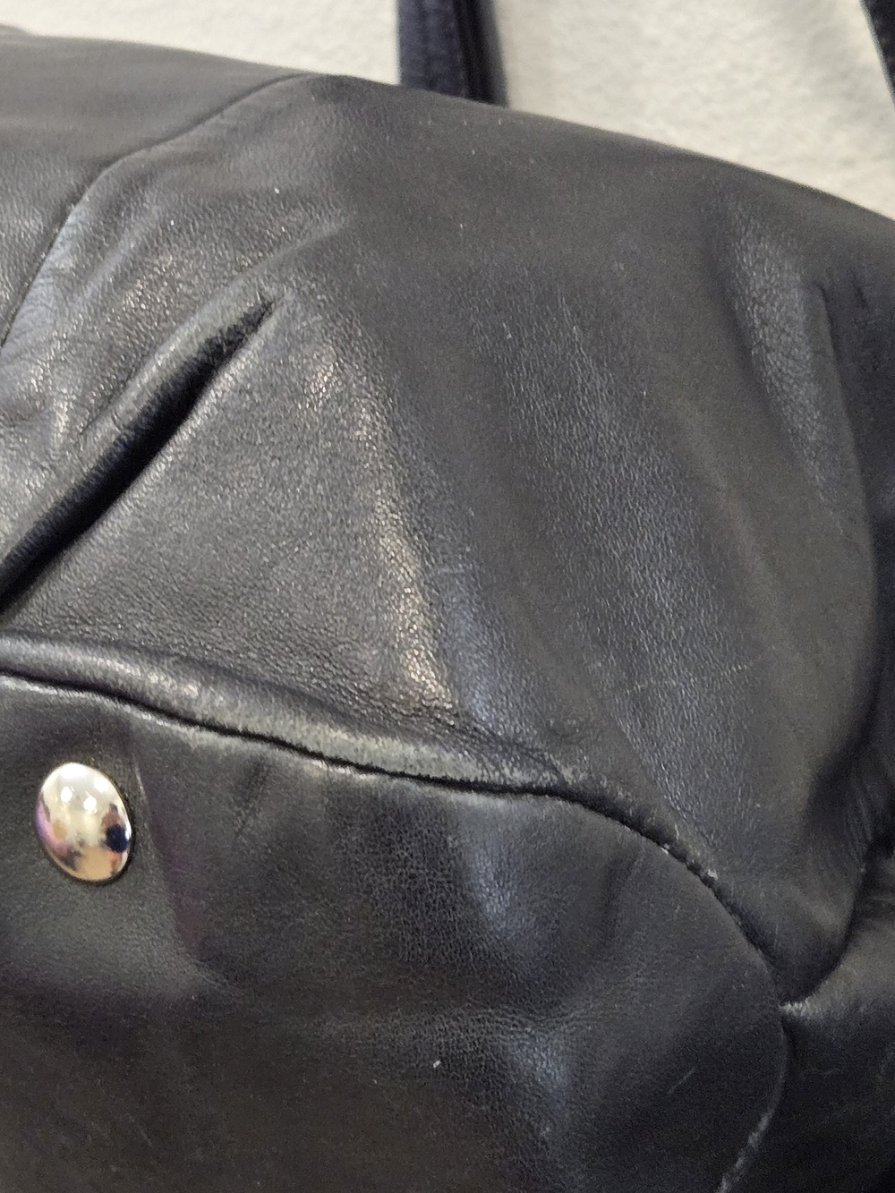 Coach Soho North/South Black Leather Shoulder Bag - Picture 8 of 16